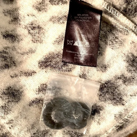 🌷CLEMENTS Ribeiro🌷Leopard Print Wool Coat​ - Picture 11 of 11